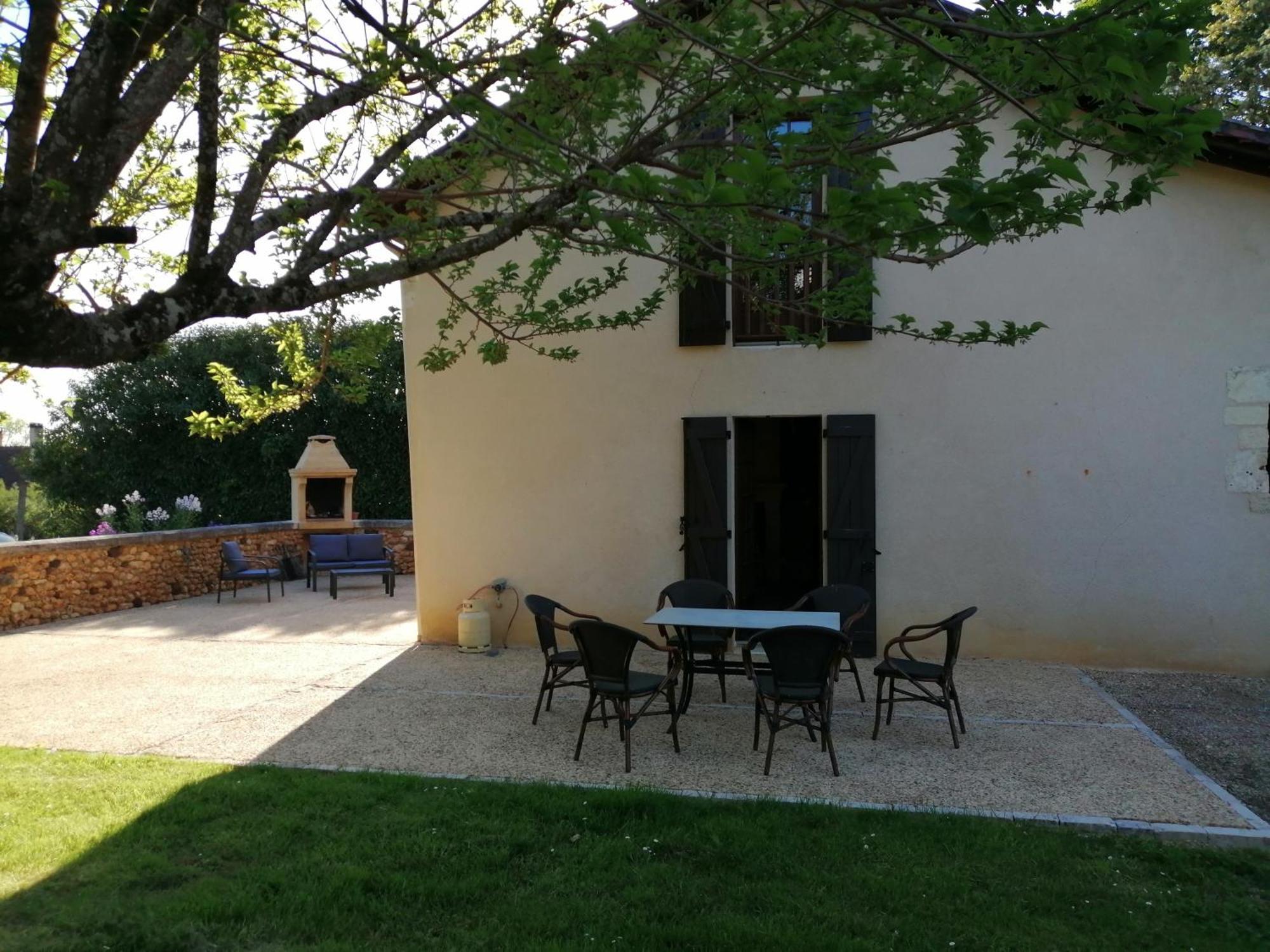 Gite Les Mareillauds - Piscine Salon 객실 사진